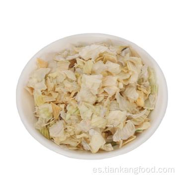 Flakes de cebolla blanca Hierbas de especias individuales deshidratadas